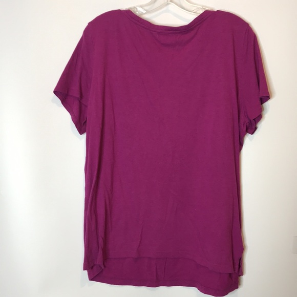 Liz Claiborne Woman Purple Top 2X PLUS SIZE - Picture 7 of 7